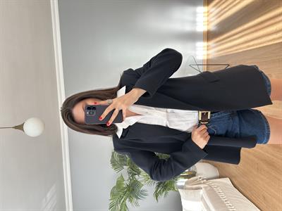 Premium Lacivert Blazer