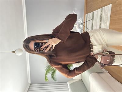 Premium Marka Kahve Merserize Triko