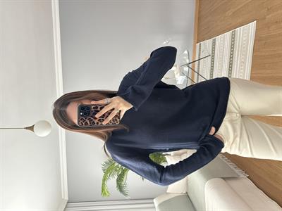 Premium Marka Lacivert Merserize Triko