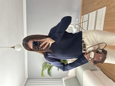 Premium Marka Lacivert Merserize Triko