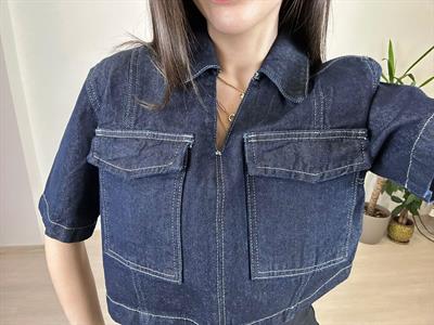 SALIA DENİM CROP 