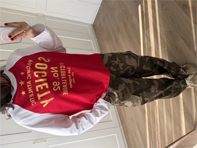Society Baskılı Sweatshirt 