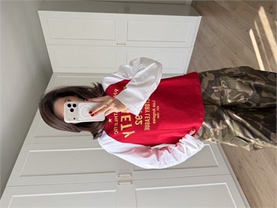 Society Baskılı Sweatshirt 