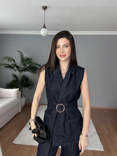Stella Denim Yelek 