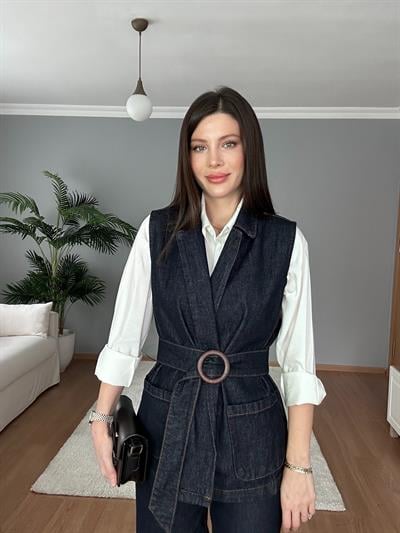 Stella Denim Yelek 