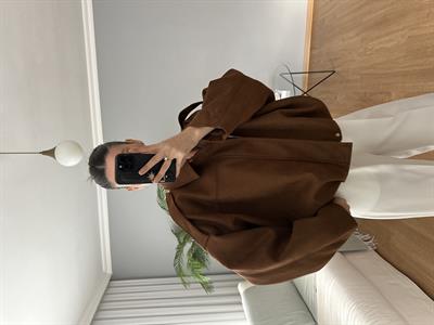 Taba Bomber Süet Ceket  