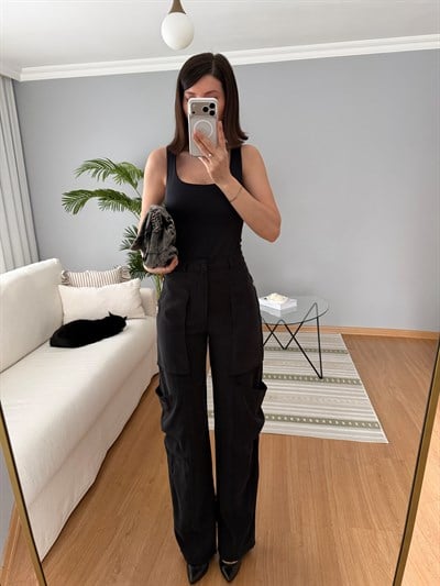 Tencel Kargo Pantolon