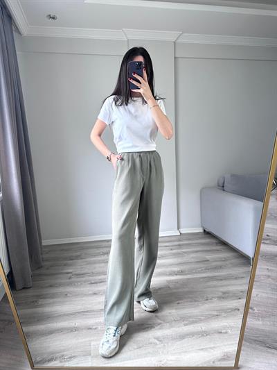 Tensel Yeşil Pantolon 