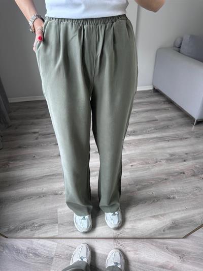 Tensel Yeşil Pantolon 