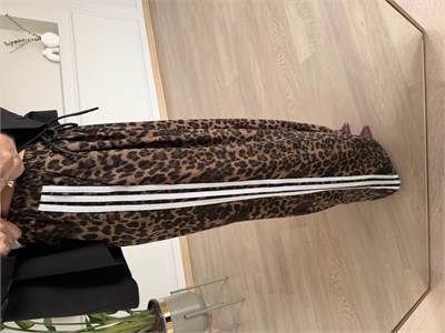 Üç Çizgili Leopar Pantolon