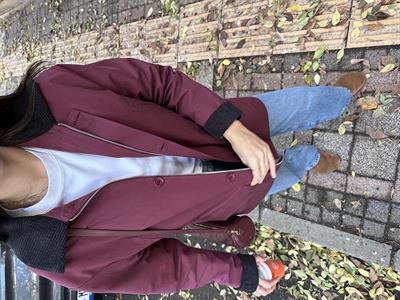 Velvet Bordo Ceket 