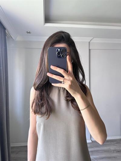 Vizon Rengi Sıfır Kol Elbise 