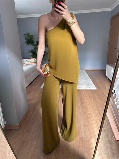 Asymmetric Yağ Yeşili Takım