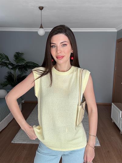 ZR Sarı Merserize Bluz 