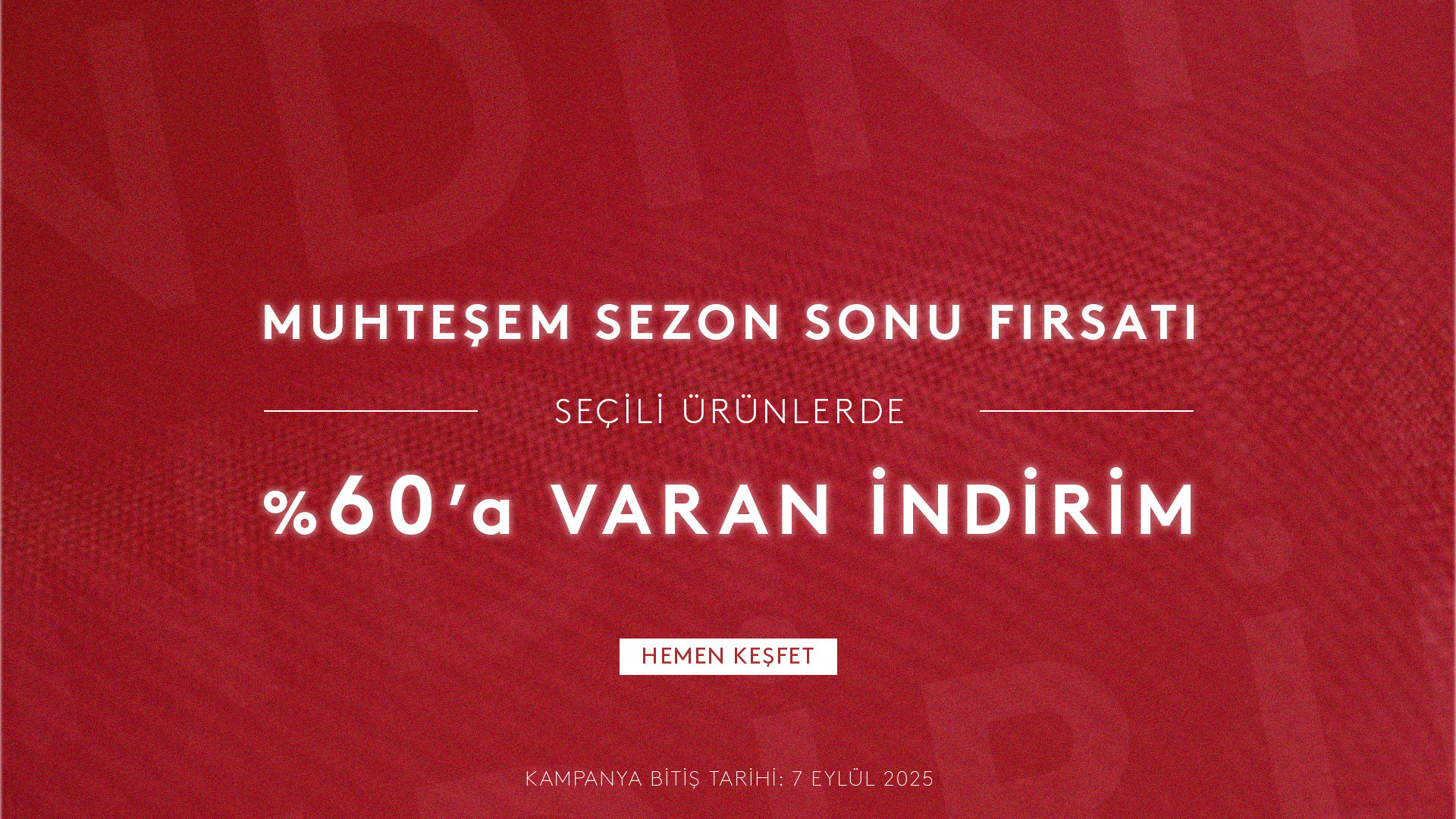 SEZON SONU İNDİRİM