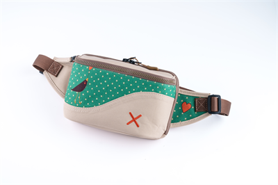 🐦 Karga Figürlü Çok Bölmeli Bel Çantası: Cüzdan Derdine Son Veren Özgürlük Gri