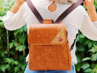 Baykuş Figürlü Business Sırt Çantası Etnik Bohem Style - TABA