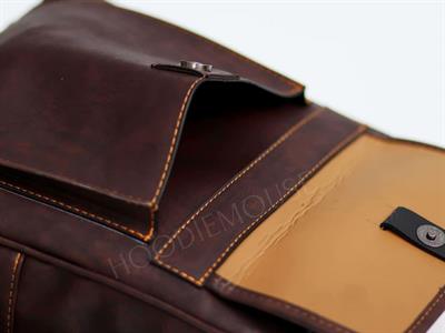 Charlie Chaplin  Figürlü Unisex Canta Hem Sırt Hem Capraz Hem Elde Etnik Bohem Style - ACI KAHVE