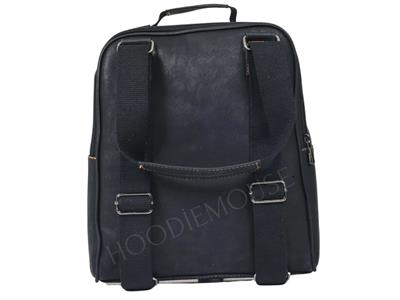 Charlie Chaplin  Figürlü Unisex Canta Hem Sırt Hem Capraz Hem Elde Etnik Bohem Style - SİYAH