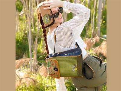 Dans Eden Fare Figürlü Kapaklı Sırt Çantası Siyah, Cüzdan Hardal Etnik Bohem Style Cüzdan Kombin