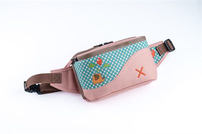 Fil Figürlü Bel Çantası / Cüzdan Derdine Son Veren Çok Bölmeli Özgürlük Çantası Pembe