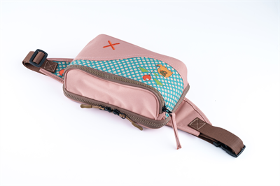 Fil Figürlü Bel Çantası / Cüzdan Derdine Son Veren Çok Bölmeli Özgürlük Çantası Pembe