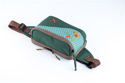 Fil Figürlü Bel Çantası / Cüzdan Derdine Son Veren Çok Bölmeli Özgürlük Çantası Yeşil