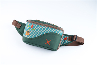 Fil Figürlü Bel Çantası / Cüzdan Derdine Son Veren Çok Bölmeli Özgürlük Çantası Yeşil