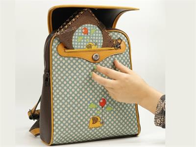 Fil Figürlü Kapaklı Sırt Çantası Kahverengi, Cüzdan Kahverengi Cüzdan Kahverengi Etnik Bohem Style Kombin