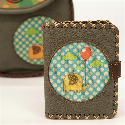 Fil Figürlü Küçük Cüzdan Etnik Bohem Retro Style - Yesil