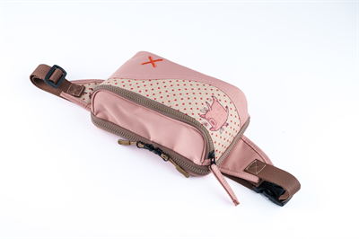 Happy Piggy – Çok Bölmeli, Cüzdan Gerektirmeyen Sevimli Bel Çantası 🐷 Pembe