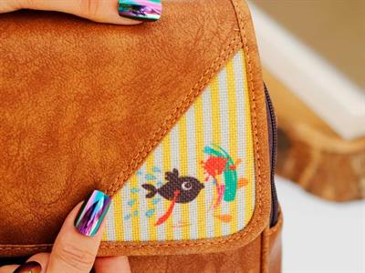 Karabalık Figürlü Business Sırt Çantası Etnik Bohem Style - TABA