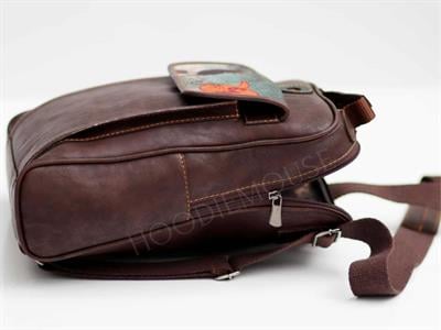 Karga Figürlü Unisex Canta Hem Sırt Hem Capraz Hem Elde Etnik Bohem Style - ACI KAHVE