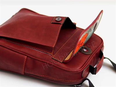 Karga Figürlü Unisex Canta Hem Sırt Hem Capraz Hem Elde Etnik Bohem Style - BORDO