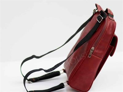 Karga Figürlü Unisex Canta Hem Sırt Hem Capraz Hem Elde Etnik Bohem Style - BORDO