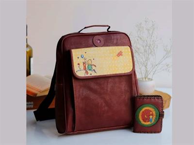 Küçük Prens Desen Unisex Bordo Canta, EKucuk Prens Bordo Cuzdan Hem Sırt Hem Capraz Hem Elde Etnik Bohem Style KOMBIN