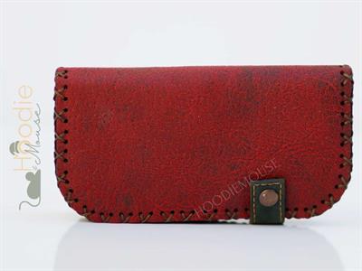 Küçük Prens Figürlü Büyük Cüzdan Etnik Bohem Retro Vintage Style - BORDO