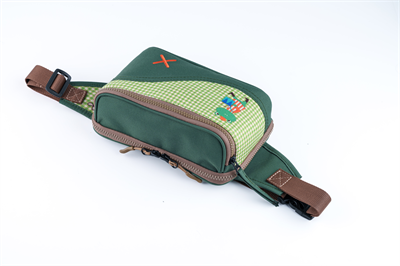 Kurbağa Figürlü | Ultra Fonksiyonel Organizer Bel & Göğüs Çantası | Pasaport ve Kart Bölmeli