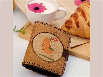 Kuş Figürlü Kapaklı Sırt Çantası Yesil, Cüzdan Hardal Etnik Bohem Style Kombin