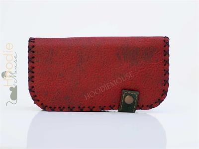 Mavi Frida Figürlü Büyük Cüzdan Etnik Bohem Retro Vintage Style - BORDO