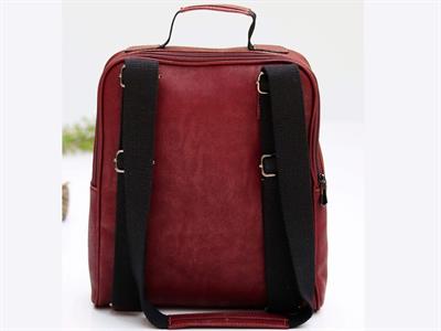 Sade Desen Unisex Canta Hem Sırt Hem Capraz Hem Elde Etnik Bohem Style - BORDO