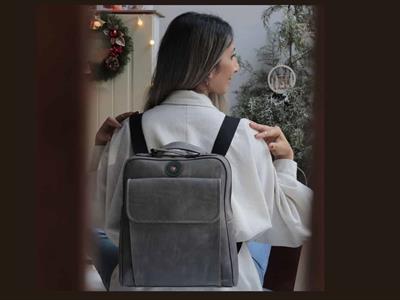 Sade Desen Unisex Gri Çanta, YKüçük Prens Hardal Cüzdan Hem Sırt Hem Capraz Hem Elde Etnik Bohem Style KOMBIN
