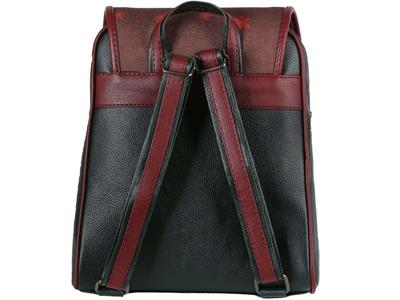 Tilki Figürlü Kapaklı Sırt Çantası Etnik Bohem Style - YESİL