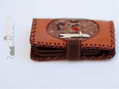 Tilki Figürlü Küçük Cüzdan Etnik Bohem Retro Style - Taba