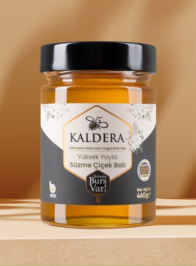 Kaldera Yüksek Yayla Süzme Çiçek Balı (460 gr)