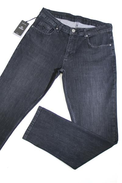 LACARINOErkek Yüksek Bel Dar Parça Füme Jean Pantolon