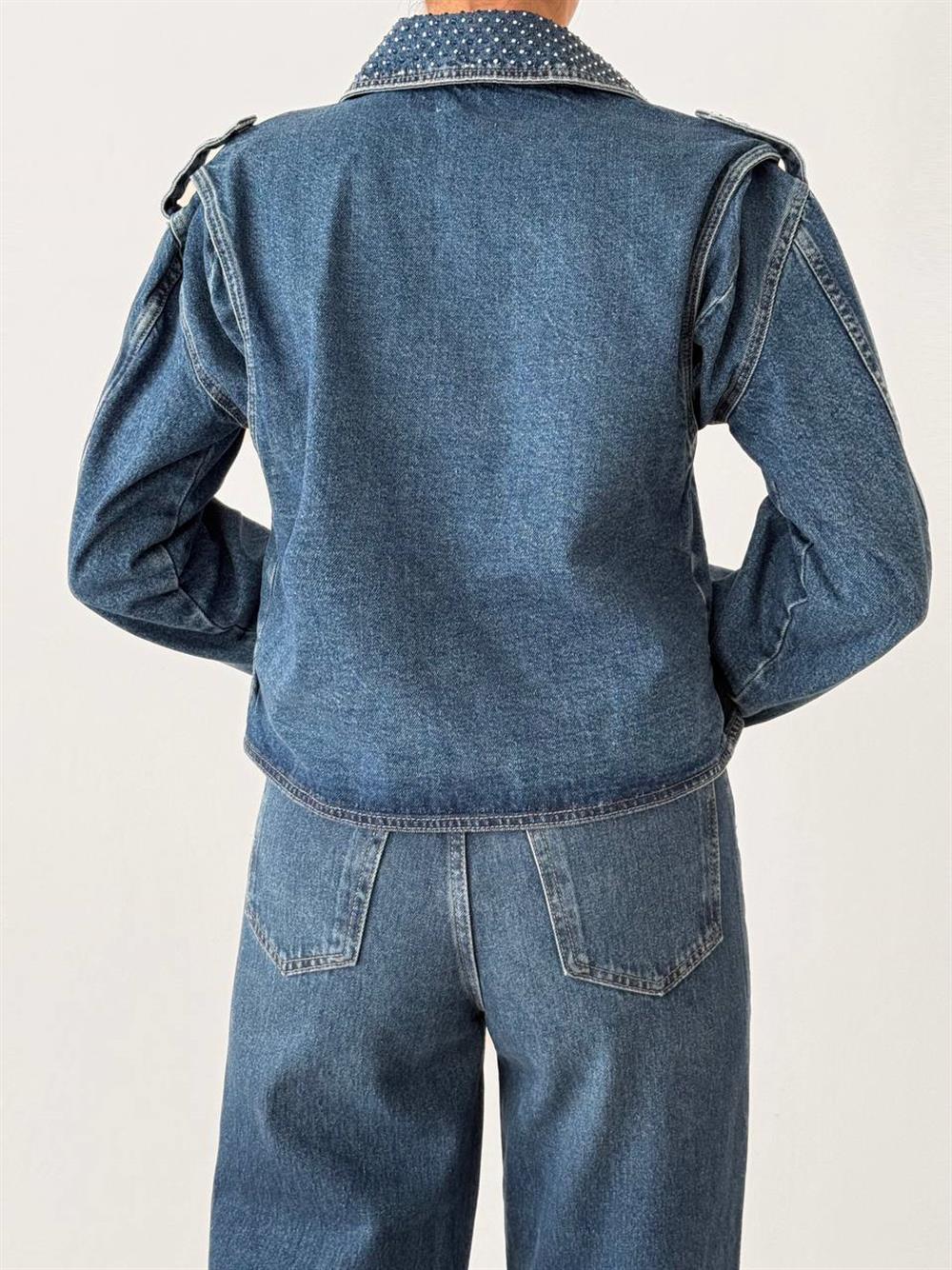 LACARINOBCKT BLUE TAŞLI S/L