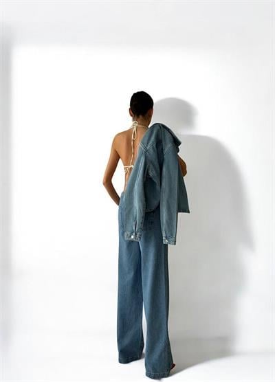 LACARINOKadın Light Blue Denim Gömlek 