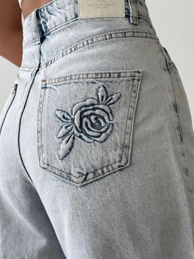 LACARINOBS LIGHT BLUE GÜL NAKIŞLI 34/42