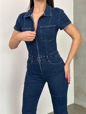LACARINOKadın Rinse Denim Tulum 